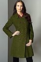 Per Una Double Breasted Coat with Wool