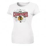 Chicago Blackhawks Ladies 2010 Western Conference Champions Official Locker Room T-Shirt by Majestic
