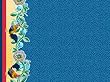 By the Yard Country Rooster Border Quilt Cotton Fabric