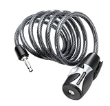 Kryptonite KryptoFlex 1565 Key Cable 5/8 x 25.5 With Bracket Grey