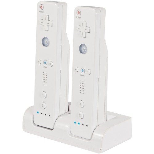 NEW CTA WI-DDC NINTENDO WII⢠DUAL CHARGE STATION (WHITE) (VIDEO GAME ACCESS)