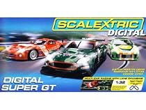 1/32nd scale Sport Digital Super GP race set w/ 3 cars.