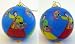 Korean Fan Dancer Hand-painted Glass Ball Ornament