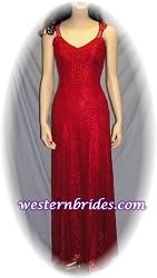 Vonda D Corset Tank Dress in Red