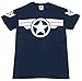 Mens Navy Steve Rogers Super Soldier Captain America Uniform Marvel T Shirt