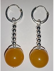 Toy: Yellow Jade Potara Earrings - Dragon Ball Z Anime Cosplay Costume Accessories - Tama Industries Inc.