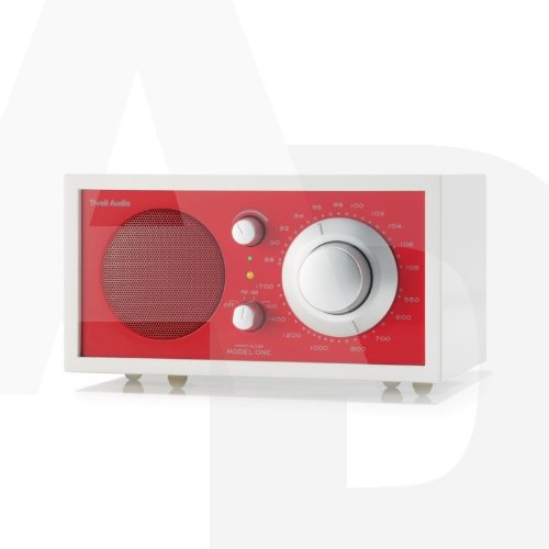 Tivoli Model One White Line Edition Radio weiß/rot/matt