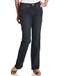 Aura from the Women's at Wrangler Women's Instantly Slimming Jean, Turquoise Denim