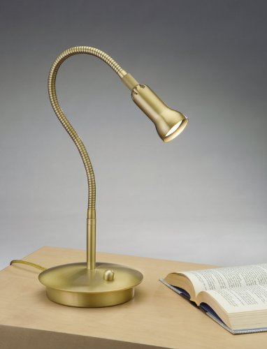 Holtkotter 6261-1AB Bedside 1 Light Table Lamp 
