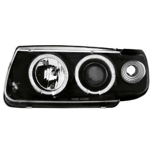 Dectane SWV05B Scheinwerfer VW Polo 6N 95-98 2 Standlichtringe black Preisvergleich