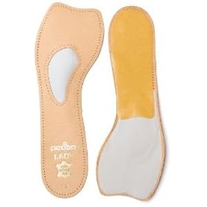 Pedag 121 Lady 3/4 Ultra Thin Leather Self Adhesive Insole For All Heels
