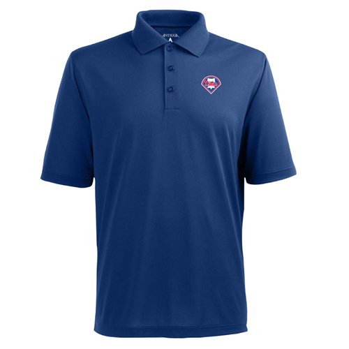 Philadelphia Phillies Classic Pique Xtra Lite Polo Shirt (Team Color) - Medium