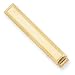 Gold-plated Lined Edge Tie Bar