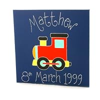 Personalised Dotty House Express Canvas