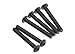 Traxxas 2591 Hex-Drive Button-Head Machine Screws, 3x23mm (set of 6)