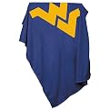 West Virginia University Sweatshirt Blanket