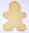 Scott's Cakes Undecorated Christmas Gingerbread Men Sugar Cookies