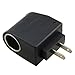 BlastCase Universal AC to DC Car Cigarette Lighter Socket Adapter (US Plug)