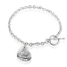 Extra 20% Off "Today, Tomorrow, Forever" Heart Charm Bracelet