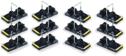 Longfan Mouse Trap-12 pack　Mouse Trap, Rodent Traps, For Mouse Control, The Best Mouse Catcher, Traps for Mice, Better and Safer Than Glue &amp; Poison