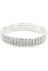 1928 Jewelry Rhinestone Stretch Bracelet