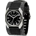 Nixon Scout Leather Watch Black Tweed