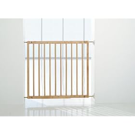 Babydan MultiDan Wood Extending Safety Gate (Brown, 0 - 24 Months )
