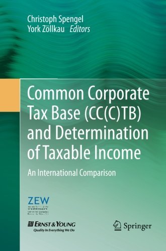 Common Corporate Tax Base (CC(C)TB) and Determination of Taxable Income