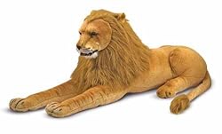 Melissa and Doug 2102 Large Lion Stuffed Animal Plush Toy