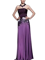 A-line Sequined Beaded Satin Off the Shoulder Sleeveless Cocktail Floor Length Homecoming Dress/Pageant Dress/Prom Dress/Party Dress/Wedding Dress 