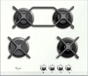 Whirlpool Akt424wh Plaque De Cuisson Gaz Integrable 59 Cm Blanc