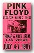 Pink Floyd by Reproduction Concert Poster 14"x22" Art Print Poster