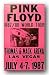 Pink Floyd by Reproduction Concert Poster 14x22 Art Print Poster