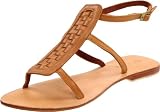 Cocobelle Womens Woven Gladiator Sandal