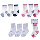 3-Pack Cushion Baby Socks