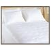 Soft Heat Electric 233 Thread Count Damask Stripe Mattress Pad