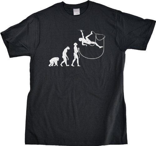 Evolution of The Climber | Funny Rock Climbing Unisex T-shirt Funny Rock Climbing Shirt
