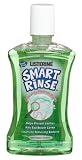 Listerine Smart Rinse Anticavity Floride Rinse, Mint Shield, 16-Ounce Bottle (Pack of 3)