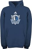 Dallas Mavericks adidas Youth Primary Logo Hooded Sweatshirt