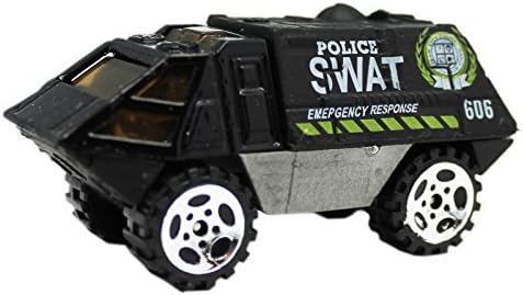 Die-Cast Police SWAT Armored Model Vehicle Toy