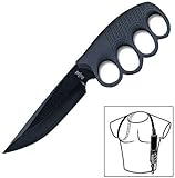 United Sentry Shoulder Harness Knife - Black Blade