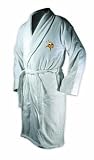 Minnesota Vikings White Heavy Weight Bath Robe