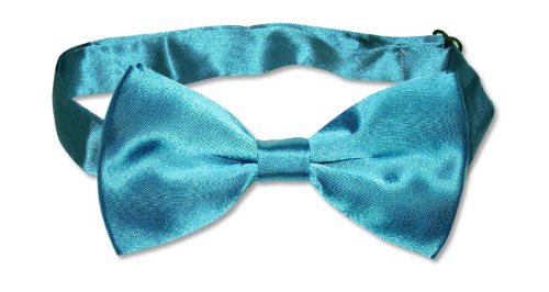 BOWTIE Solid TURQUOISE / AQUA BLUE Bow Tie Tuxedo Ties BowTies NEW