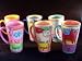 Price Comparison : Ursula Dodge Cats Hand Painted Tall Latte Mugs -- Set of 6
