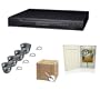 COMPLETE 4 CHANNEL ELITE MINI HD DVR SECURITY CAMERA SURVEILLANCE SYSTEM WITH BULK CABLE