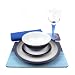 Denby Imperial Blue 28 Piece Ceramic, Glass and Accessories Tableware Set for 4 Placesettings