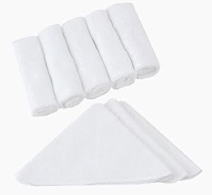 Babies R Us Washcloth - 8 Pack (White)