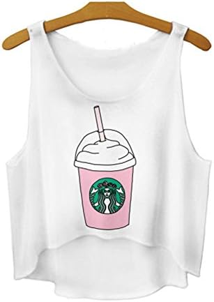 Women Fashion Summer Short Casual Lovely Crop Tops 3d Vest Girls Tank Fitness T-shirt