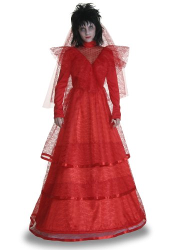Plus Size Red Gothic Wedding Dress 1X