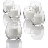 Eastland&reg; Petite Hurricane Votive Holders Clear Set of 12